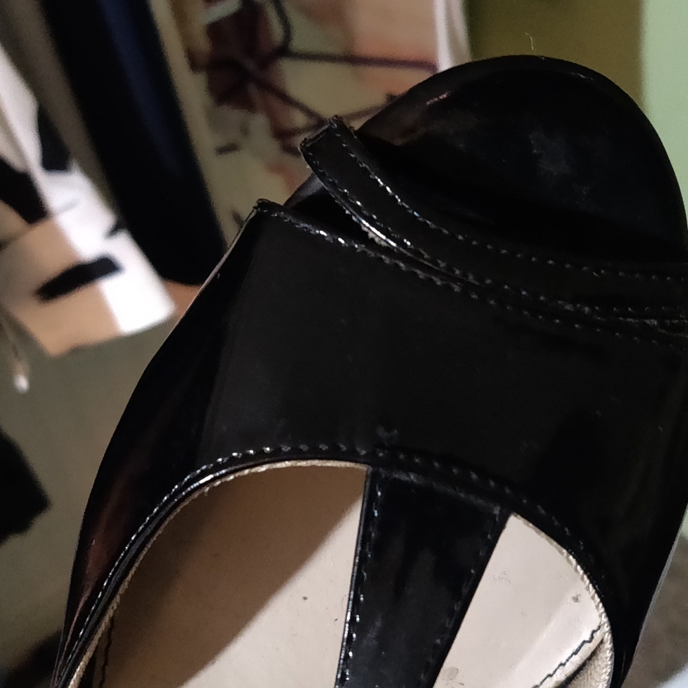 Simple black heels